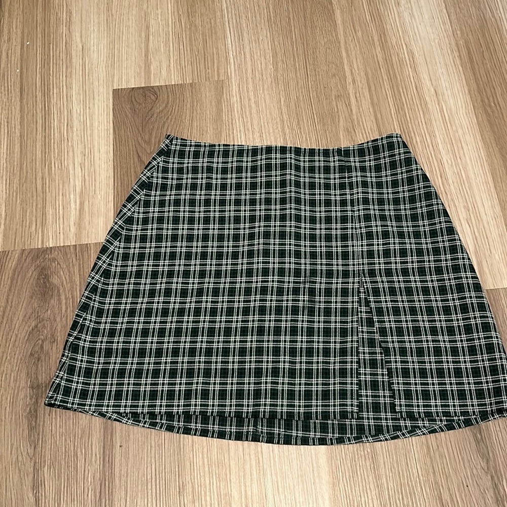 Plaid Fall VRG GRL mini skirt